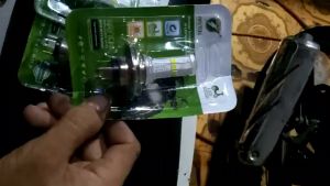 Head Lamp LED H4 Dengan 6 Mata Titik Melingkar Warna Putih Universal Lampu Depan Motor Yamaha Vixion Bajaj Pulsar Honda Suzuki