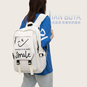 Túi Đeo Vai Đôi Dung Tích Lớn Phong Cách Mới Thường Ngày Giảm Cân Học Sinh Túi Đựng Sách Đại Học Trung Học Phổ Thông Thời Trang Đa Năng