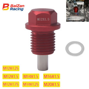 Magnetic Oil Drain Plug Bolt Nut for Engine Oil Sump Car Truck M12 M14 M16 M20 Thread 1.25 1.5 1.75 Screw Replacement