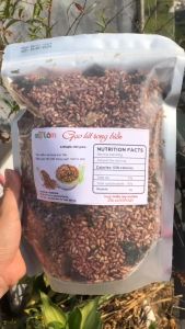 1KG Gạo Lứt Rong Biển Sấy Giòn Ngon hỗ trợ Ăn Kiêng Giảm Cân hiệu quả Gạo lứt sấy giòn rong biển gạo lứt huyết rồng sấy rong biển