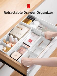 ZHIFAN | Expandable Cosmetic Drawer Organizer with Dividers