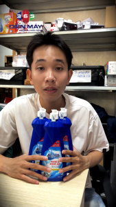 [Sofish] Nước trợ xả máy rửa chén - Giúp ly chén sáng bóng - Sạch sẽ - Chính hãng