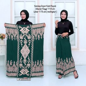 Sarung Batik Wanita kekinian Sarung Batik Santriwati Terbaru Bahan Rayon Super Adem