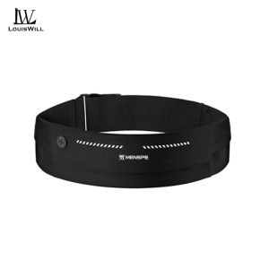 LouisWill Sport Waist Bag Chest Bag Multi-Functional Fitness Bag Waterproof Waist Bag Wear-Resistant Earphone Hole Waist Bag Outdoor Sports Belt Pouch Running Waist Belt Jogging Gym Marathon Waist Packs With Reflective Strip for Workouts Sports Outdoor