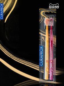 Curaprox | Portable Limited Edition Shimmer Age Couple Soft Hair Toothbrush