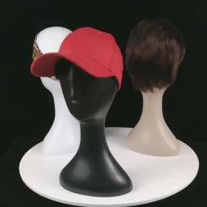 1 Pcs Female Model Head Abstract Plastic Head Model Womens Hat Wig Scarf Accessories Display Female Head Model Props