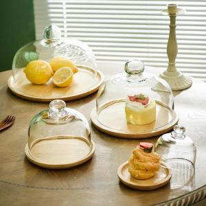 Dust-proof Transparent Cake Platter