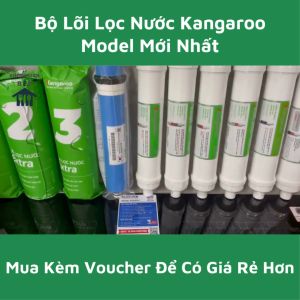 (Chào Sàn) Bộ 10 Lõi Lọc Nước Kangaroo Hydrogen Dành Cho Các Model KG100HG KG100HP KGRP10 KGRP99 KG10A15 KG100HM KG100HC...