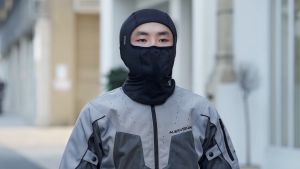 ROCKBROS Lụa băng mùa hè đạp xe Mặt nạ chống UV chống mồ hôi lưới thoáng khí bao kín mặt Bìa bảo vệ khỏi ánh mặt trời chạy tập thể thao xe gắn máy Head Cover khăn