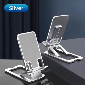 Universal Adjustable Foldable Desktop Phone Stand -Height & Angle Adjustment for All Smartphones Mobile Support Holder All Phone