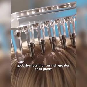 Portable Essential Oil Applicator Massage Comb with Built-In Liquid Reservoir Mini Scalp Liquid Applicator Comb Hair Care Tool