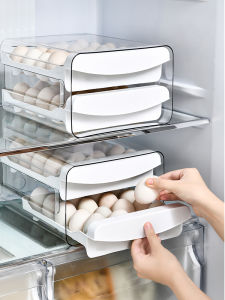 TAOXIAOHE | Drawer-style Large Capacity Egg Storage Box Food-grade
