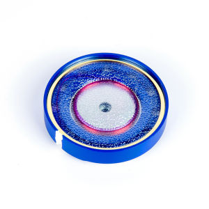 Vimay Tong Headset 40mm Overhead Bass Speaker Unit Powerful Low Frequency Blue Classic K88 Metal Texture-Free Earphones