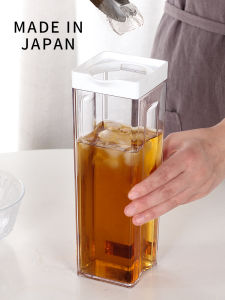 Large Capacity Cold Brew Coffee Pot with Sealed Lid for Fridge High Temperature Resistant Plastic Water Pot Tea Making Kit