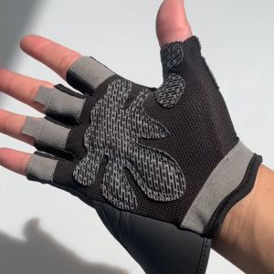 Găng Tay Tập Gym Chính Hãng Bao Tay Tập Gym Quấn Cổ Tay Đệm Silicone Chống Trượt Thoáng Khí Cleacco J55 Boro Sport