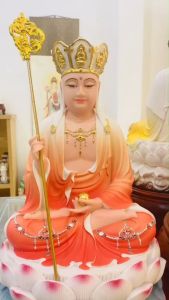 Bộ 3 tượng Phật Ta Bà Tam Thánh cao 40cm chất liệu Composite cao cấp hàng nhập khẩu Đài Loan
