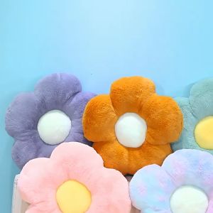 35CM Flower Set Cushion Pillow Soft Cute Thick Sofa Throw Pillow Cotton Sofa Seat Cushion Home Decor