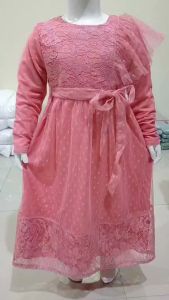 Gamis olivia kids 3-11 tahun gamis brokat anak perempuan maxi pesta anak Gaun kondangan anak perempuan mewah
