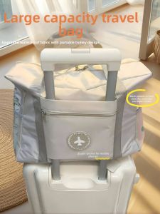WEIKAMAYI | Large Capacity Foldable Trolley-friendly Travel Bag