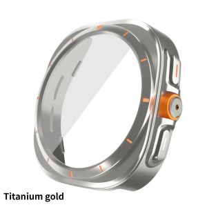 Change To Ultra Protector Case For Samsung Galaxy Watch 7 6 40mm 44mm Upgrade To Galaxy Ultra 47mm Tempered Glass Bumper Shell