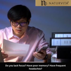 NATURVITA #96704 | EXPIRY: JAN 2027 | Red Panax Ginseng + Ginkgo Biloba | Nootropic Brain Supplement | Cognitive and Concentration Support | Brain Booster Focus and Memory Supplement | 60 Capsules