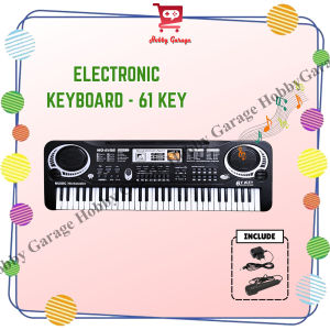 Piano 61 Keys Electronic Keyboard Mainan Anak Edukasi Musik Mic Key