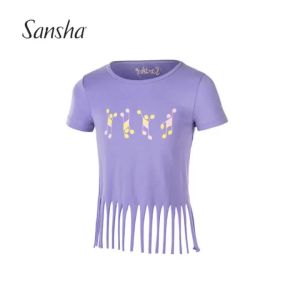 Sansha | Crew Neck Printed Dancewear For Girls