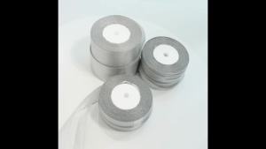 25 Yards 6-50mm Gold Silver Color Glitter Satin Ribbon Crafts For Wedding Decorative DIY Organza Onions Ribbons Bow Wrapping