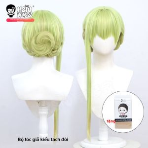 HSIU | Tóc Giả COS Chơi Vai cho Thánh Trắng và Linh Mục Đen Kiểu Tóc búi Bím
