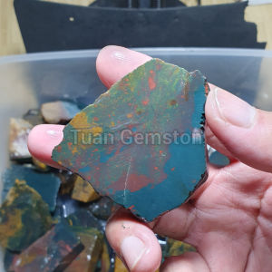 Bahan / Bongkahan Batu Akik Asli Natural Klawing pancawarna / Nogosui Pancawarna Multicolor Unik