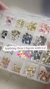 BCL Charm isi 10pcs Hello Kitty Berlian Accessories Nail Art