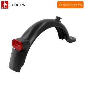 Rear Wheel Fender With Taillight Set for Xiaomi Scooter 1S PRO 2 Back Mudguard Wing Led Lamp Accessories