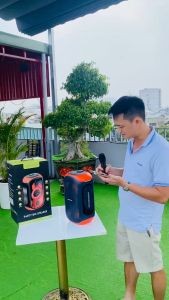 LOA XÁCH TAY karaoke thương hiệu siêu rẻ - HOPESTAR PARTY 300 SIÊU TRẦM | LOA BLUETOOTH KIÊM KARAOKE CÔNG SUẤT 80W Hàng Chính Hãng Bảo Hành 12 Tháng