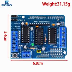 L293D Motor Drive Shield Dual DC Stepper Motor Driver Controller Board with PWM Speed Control for Arduino for UNO Mega2560 R3