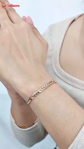 Gelang Emas Mas Asli 10K Model Kripyak Naline J5 Ismoyo