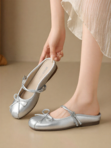 DUSTO | Ballet-style Slipper with Bow Soft-bottom Sweet Summer New Womens Slippers