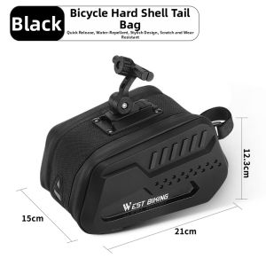 West Biking | Hard Shell Large Capacity Bike Rear Bag