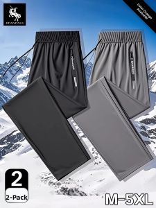 JIFANPAUL | Mens Leisure Ice Silk Trousers