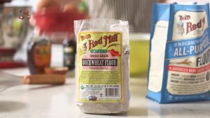 Bobs red mill Organic Buckwheat Flour 624g. ออร์แกนิค แป้งบัควีท บดละเอียด