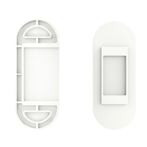 【New Arrival】Wall Mount Power Strip Holder Versatile Desktop Socket Fixer Socket Fixer Bracket Stand for WiFi Routers Remote Control