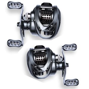 Nước Mặn Baitcasting Máy 5 + 1BB Nhân Cuộn Dây Baitcaster Cho Câu Cá Sâu Nông Kim Loại Gear Sông Đại Dương Hồ Câu Tỷ Lệ 7.0:1