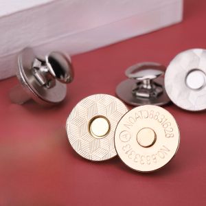 Seamless Sewing Free Magnetic Snap Button Magnetic Buckle Strong Magnetic Bag Buckle Accessories Suction Clasp Metal Button Snap Button Fasteners Snap Button