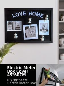 ShowIdea | Creative Concealing Meter Box Cover with Flip Design for Photo Display and Storage