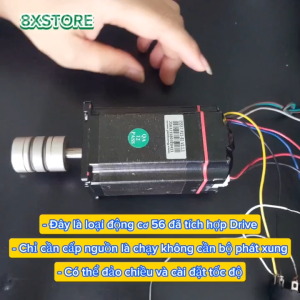 Step 56 tích hợp Drive YACOTEC ESS57-P21-B1 chạy không cần bộ phát xung