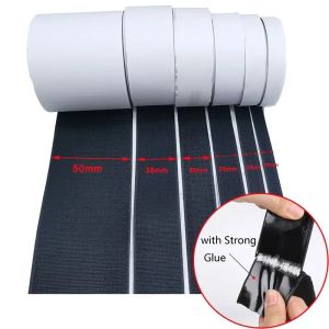 1/3/5M Hook And Loop Strips Self Adhesive Fastener Tape Adhesive Nylon Sticky Back Fastener Roll For DIY Home Office Dia 2/3/5CM