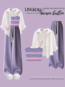 NUMEN BUTTON | Korean Dopamine Style Summer Outfit Set