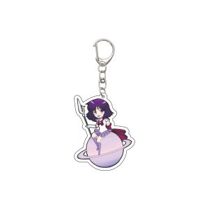 Bandai | Anime Acrylic Móc Khóa 55MM Chiba Mamoru Kaiou Michiru Kino Makoto Meiou Setsuna Nhỏ Nữ Tsukino Usagi Cho Quà Tặng Giáng Sinh