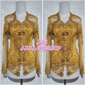 atasan kebaya pesta kebaya modern kebaya mocca kerah sunda