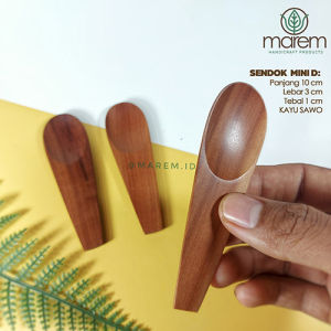 SENDOK TAKAR KAYU BUMBU
