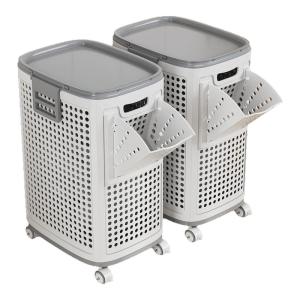 Joybos | Stylish New Home Laundry Basket With Divided Storage